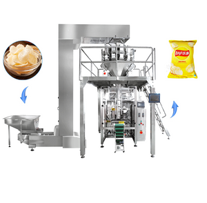 Hot Sale Geavanceerde automatische multi-hoofdweger Snack Food Vffs-verpakkingsmachine met metaaldetector