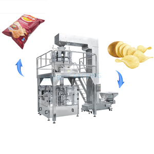 Gasspoelzak met verpakkingsmachine voor snacks